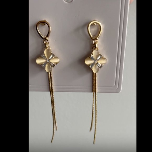 Stunning Gemstone Earrings NWOT - Picture 7 of 8